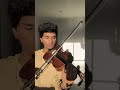 love story (indila) - dramatic violin version #shorts