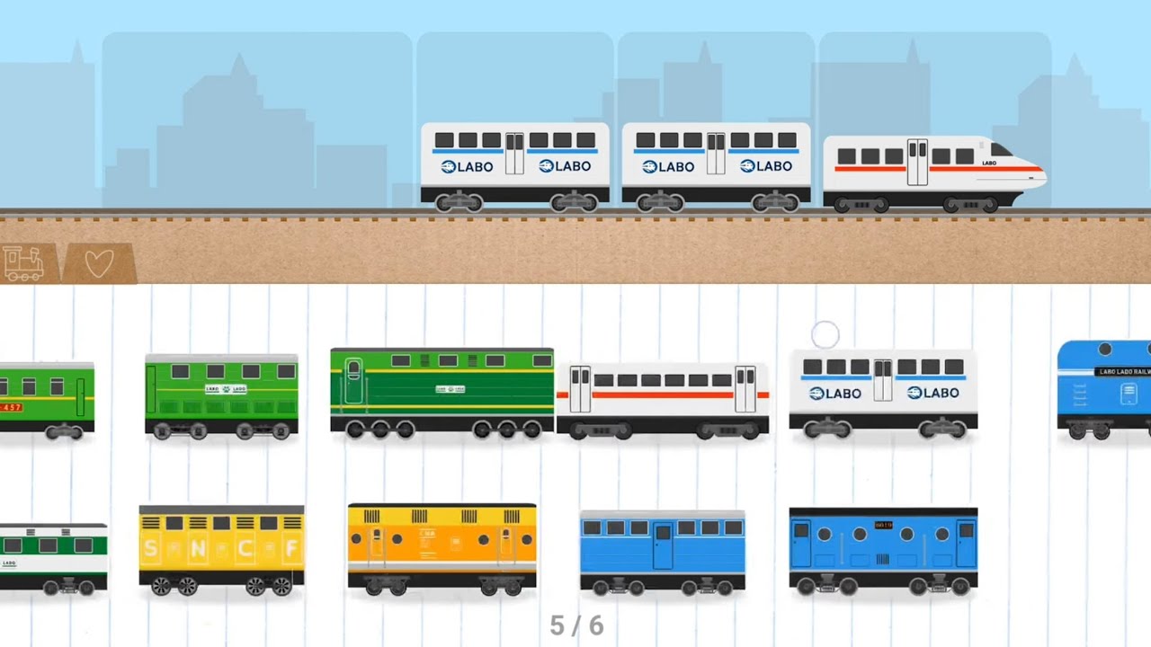 #train Create an engaging YouTube video about a train building and management simulation game.