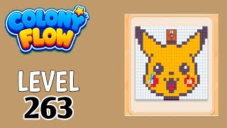Colony Flow! Level 263 Walkthrough Solution