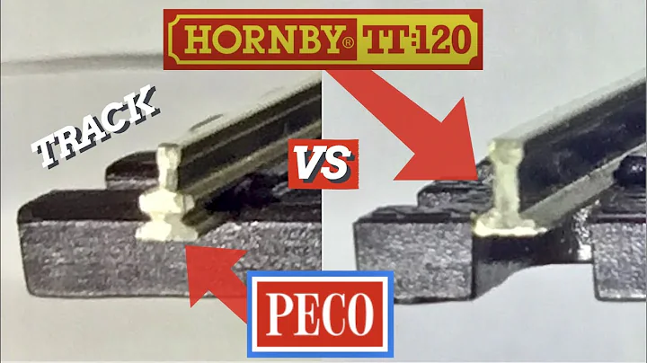 Peco vs Hornby TT:120 Model Railway Track Profiles | ml7