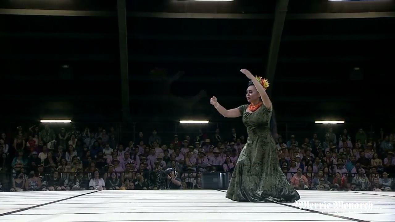 Miss Aloha Hula ʻAuana #12: Caly Ann Kamōʻīwahineokaimana Ragonton Domingo