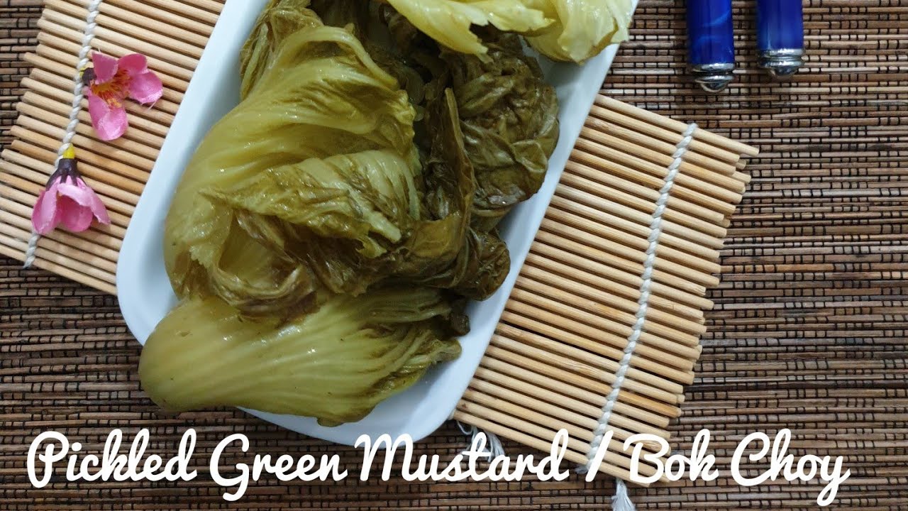 Asian Pickled Mustard Greens(chrouk spey) 