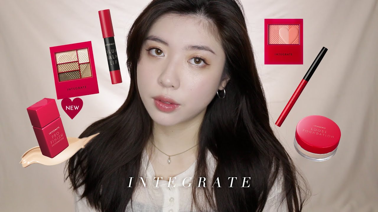 “全臉INTEGRATE”日妞最愛！小松菜奈微光感日常妝 ft.INTEGRATE櫻特芮｜CindyH