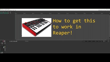 How to setup your MIDI Keyboard in Reaper