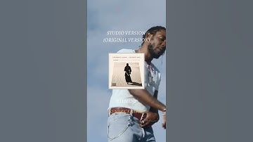 The Studio Version Vs Final Version of “Element” | Kendrick Lamar