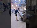 Plastic shopping bag manufacturing #machine #plastic #lahore #worker