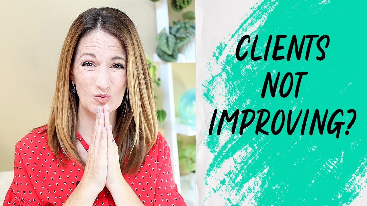 What to do When Therapy Clients Don't Improve - YouTube