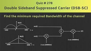 Analog Communication (DSB-SC) Solved Problem | Quiz # 278