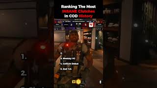 Ranking The Most Insane Clutches In Cod History