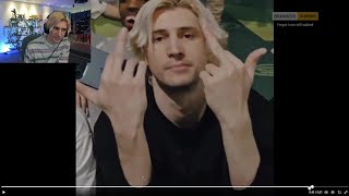 xQc Reacts to his Carnival Tiktok Edit