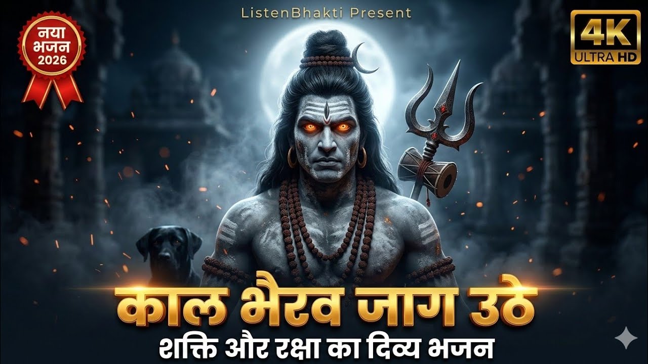 ​🔥 Kaal Bhairav Jaag Uthe! 🔥 (काल भैरव जाग उठे) – Powerfull Protection Bhajan | Naya Bhajan 2026