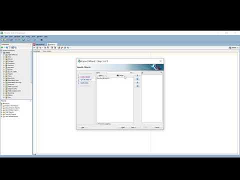 Importar y Exportar con SQL DEVELOPER