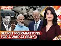 Gravitas  india us preparing for a war at sea  wion