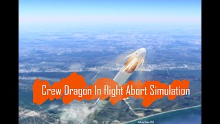 SpaceX In Flight Abort Animation