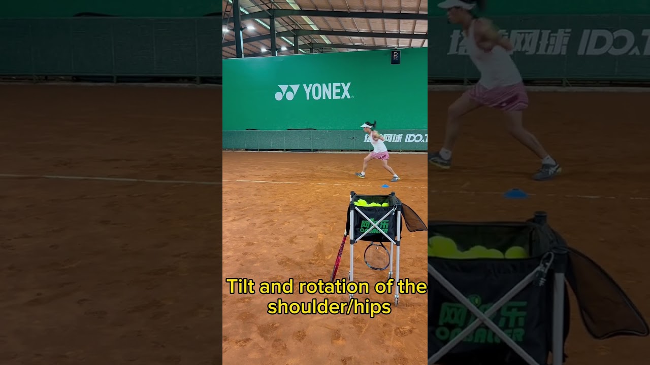 My work with Chinese players in Fuzhou tennis Academy