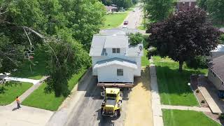 Dosland House Move - Calamus Iowa - July 10th 2024