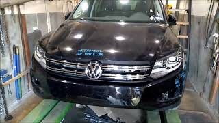 Volkswagen Tiguan  Лобовой удар  Ремонт