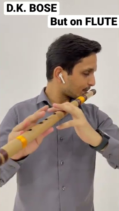 BHAG D K BOSE but on #flute || Ritesh || #bansuri #fluteringtone #trending #mumbai ||