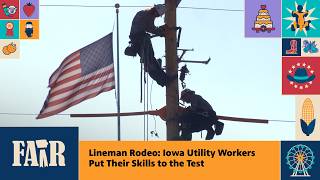 Lineman Rodeo: Iowa Utility Workers Put Their Skills to the Test – Fair 2026