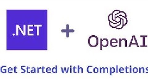 First Official OpenAI Library for .NET Goes Beta!!!