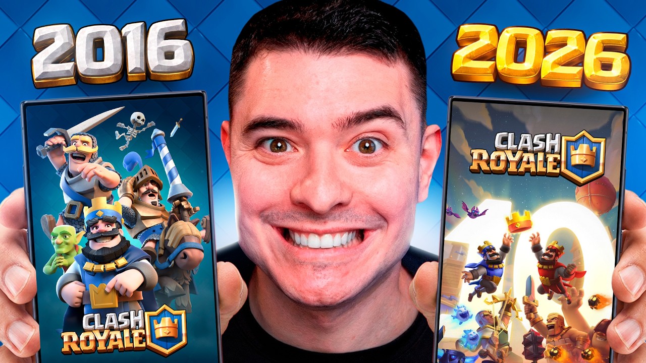 CLASH ROYALE ANO 2016 ESTÁ DE VOLTA!