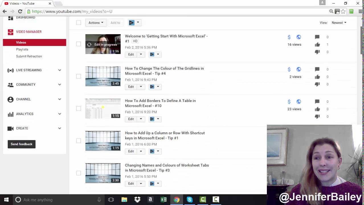 How To Delete A Video From YouTube | 2016 - YouTube