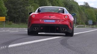 Ferrari 599 GTO - LOUD Revs, Downshifts & More!!