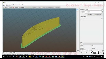 PART 5 || Model rc plane wing for 3d printed plane in SolidWorks|| KickStartDiyPi ||