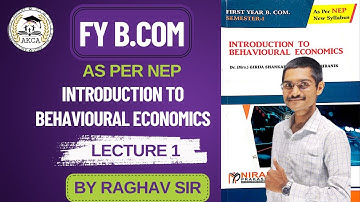Introduction to Economics, Branches, Evolution & Socio-Economic Conditions | by Raghav Sir |FY B.COM
