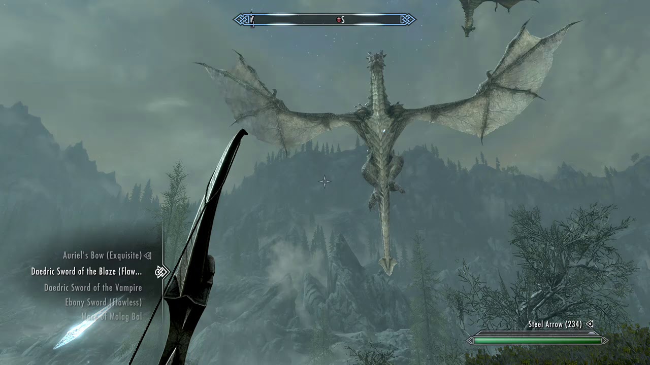 Giant vs dragon