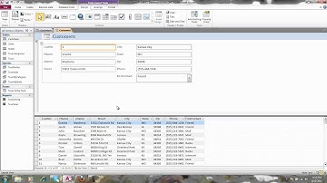 Access 2010 Split Forms