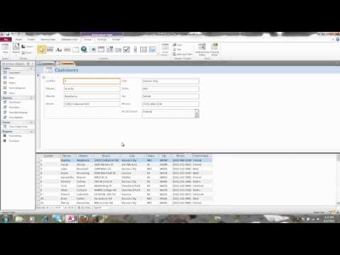 Access 2010 Split Forms