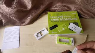 Maxisone Home Fibre 4G Usb Modem Unboxing Package For Mco New Subscriber