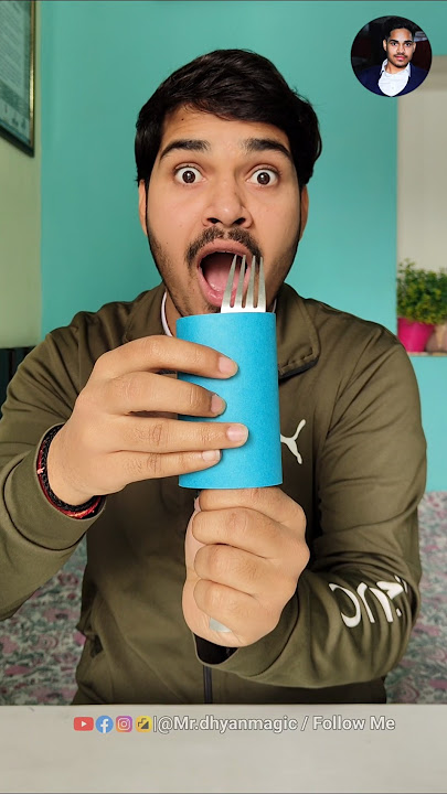Spoon se kata kiya Magic Trick 😱😵