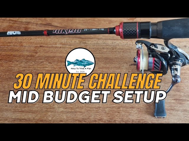 Low budget LRF Setup - 30 Minute Challenge - Brixham LRF 