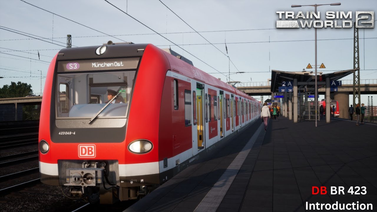 DB BR 423 Introduction : Hauptstrecke München – Augsburg : TSW 2