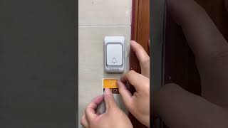 wireless door bell #door #doorbell #wireless #technology #tech