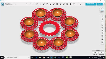 123D circular pattern