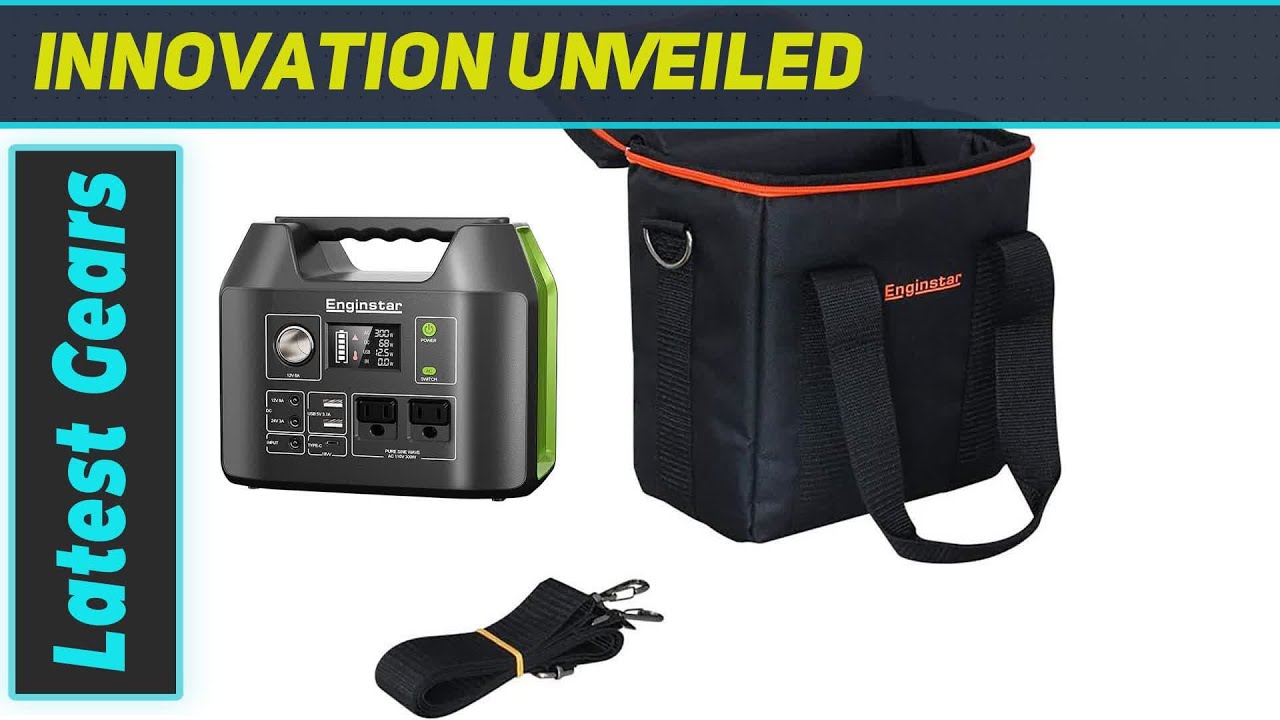 EnginStar Solar Generator Bundle - Power On-The-Go!
