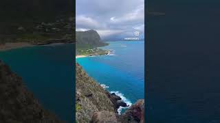 EASIEST HIKE with EPIC VIEWS? The Beautiful Makapu'u Lighthouse Trail! 🚶‍♀️🌴 #Hawaii #Hiking