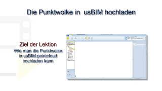 Tutorial von Edificius - Die Punktwolke in usBIM hochladen - ACCA software