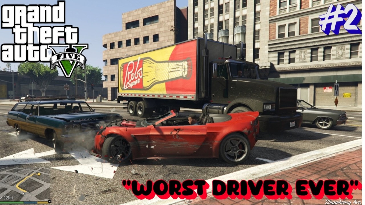 “FIRST GTA V CAR STEAK… AND I CRASHED EVERYTIME 🤦‍♂️🚗💥 | VOICE‑OVER”