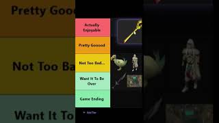 Worst Grinds Tierlist | #osrs #shorts #tierlist #runescape
