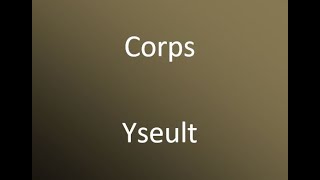 Corps - Yseult (cover) avec paroles