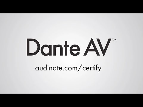 Video: Câtă lățime de bandă folosește Dante?