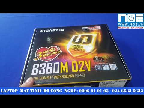 Gigabyte B360M D2V review Gigabyte B360M D2V review