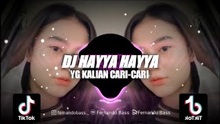 Download Lagu DJ HAYYA HAYYA VIRAL TIK TOK SLOW FULL BASS🎶SLOW REMIX 2022🔊BY FERNANDO BASS MP3