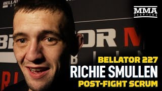 Bellator Dublin: Richie Smullen Feels He Silenced Critics With Finish Of Sean Tobin