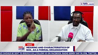 RADIO LECTURE SERIES (23/06/2025) COURSE CODE EDC 242: TRENDS screenshot 3