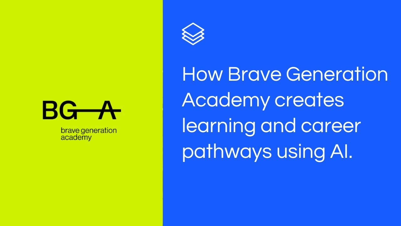 How Brave Generation Academy creates learning and career pathways using